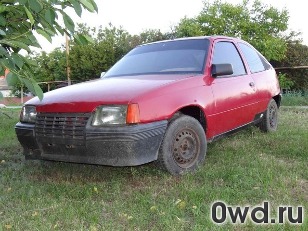 Битый автомобиль Opel Kadett