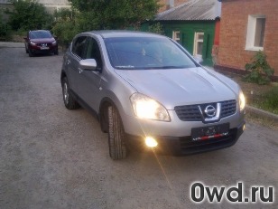 Битый автомобиль Nissan Qashqai