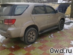 Битый автомобиль Toyota Fortuner