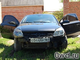 Битый автомобиль Opel Astra